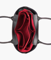 Maroon felt organizer